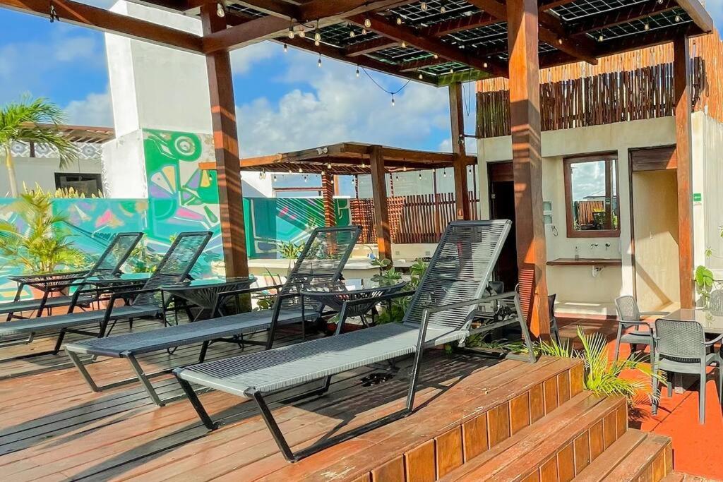 Eco-Friendly And Modern Loft 4 By Noox Lägenhet Tulum Exteriör bild